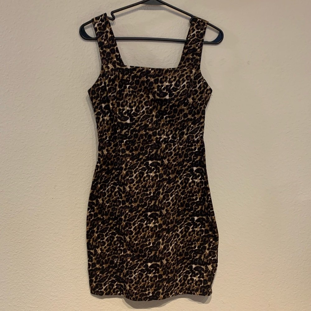 Shaped Cheetah Dress